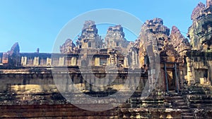 Ta Keo, a temple-mountain, a temple of the Khmer civilization, located on the territory of Angkor in Cambodia
