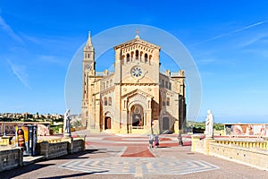 Basilica of the National Shrine of the Blessed Virgin of Ta\' Pinu, Gozo, Malta, Europe photo