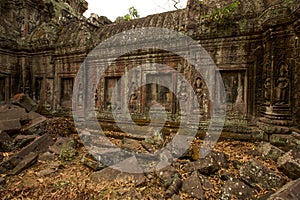 Ta Prohm Temple Siem Reap Angkor Located in Cambodia