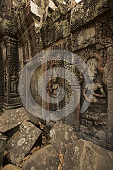 Ta Prohm Temple Siem Reap Angkor Located in Cambodia