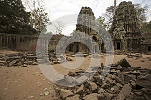 Ta Prohm Temple Siem Reap Angkor Located in Cambodia