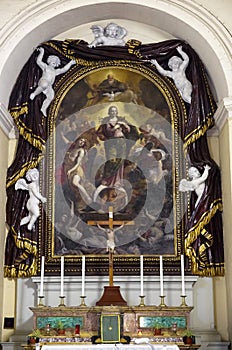 Ta Sarria Church, Floriana, Malta