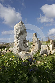 Ta Skorba Temple | portrait remains megalithic estructure photo