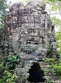 Ta Sok temple at Banteay Chhmar, Cambodia