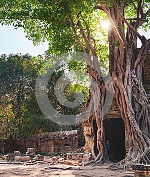 Ta Som Temple in Angkor Complex, Cambodia