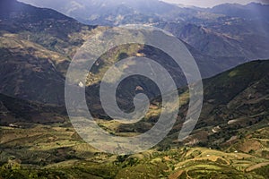 Ta Xua is a famous mountain range in northern Vietnam. photo