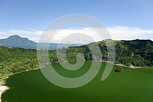 Taal volcano crater lake philippines