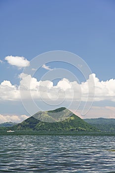 Taal volcano crater lake philippines photo