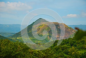 Taal Volcano on Luzon Island North of Manila, Philippines