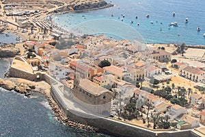 Tabarca Island in Alicante, Spain