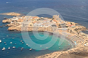 Tabarca Island in Alicante, Spain