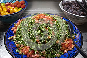 Tabbouleh Arabic also tabouleh. salad