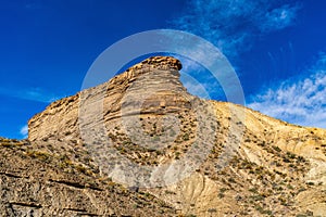 Tabernas desert, Desierto de Tabernas near Almeria, andalusia region, Spain photo