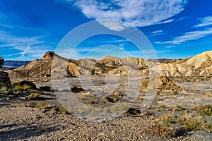 Tabernas desert, Desierto de Tabernas near Almeria, andalusia region, Spain photo