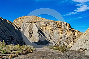 Tabernas desert, Desierto de Tabernas near Almeria, andalusia region, Spain photo