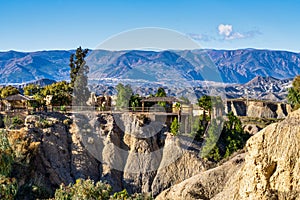 Tabernas desert, Desierto de Tabernas near Almeria, andalusia region, Spain photo