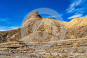 Tabernas desert, Desierto de Tabernas near Almeria, andalusia region, Spain photo