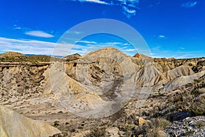 Tabernas desert, Desierto de Tabernas near Almeria, andalusia region, Spain photo