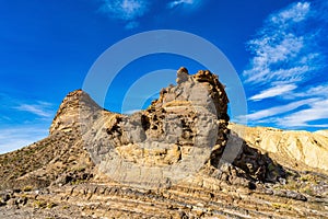 Tabernas desert, Desierto de Tabernas near Almeria, andalusia region, Spain photo