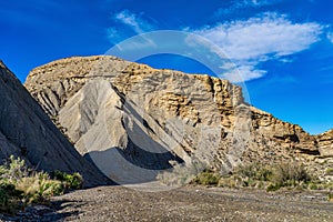 Tabernas desert, Desierto de Tabernas near Almeria, andalusia region, Spain photo