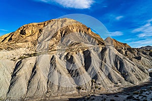 Tabernas desert, Desierto de Tabernas near Almeria, andalusia region, Spain photo