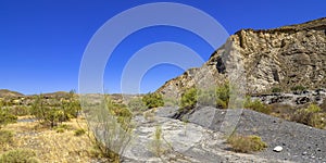 Tabernas Desert Nature Reserve, AlmerÃ­a, Spain photo