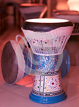 Tabla or darbuka, egyptian music instrument