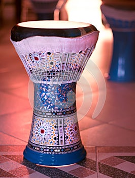 Tabla or darbuka, egyptian music instrument