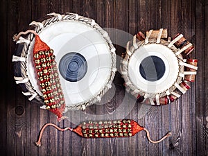 Tabla drums and bells for Dancing