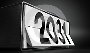 2031 - table calendar