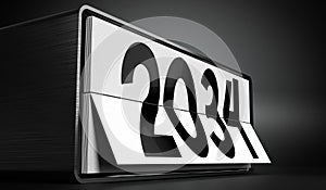 2034 - table calendar