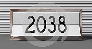 2038 - table calendar