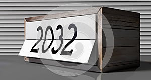 2032 - table calendar