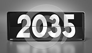 2035 - table calendar