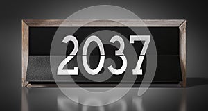 2037 - table calendar