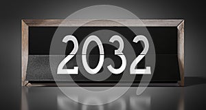 2032 - table calendar