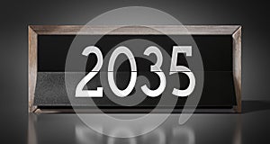 2035 - table calendar
