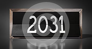 2031 - table calendar
