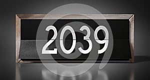 2039 - table calendar