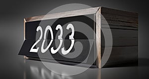 2033 - table calendar