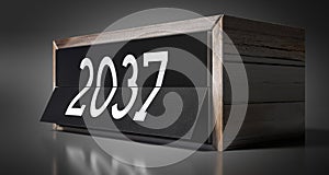 2037 - table calendar