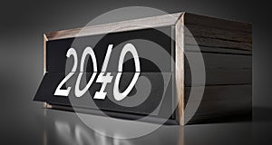 2040 - table calendar