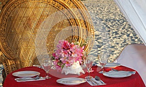 Table center piece. table decoration