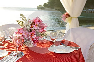 Table center piece. table decoration