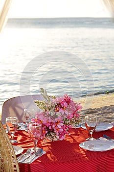 Table center piece. table decoration