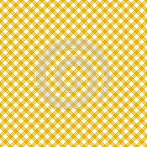 Table cloth seamless pattern yellow