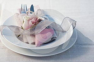 Table decoration for a mothers day dinner