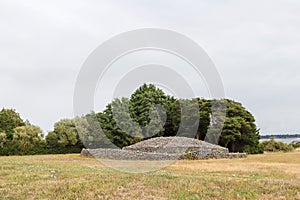 Table des Marchands - famous megalithic monument in Brittany
