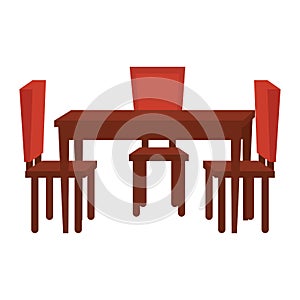 table dinning room with chairs