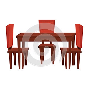 table dinning room with chairs
